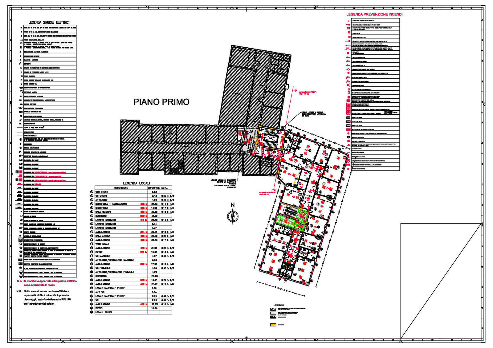 Ospedale Quistello — Pianta
